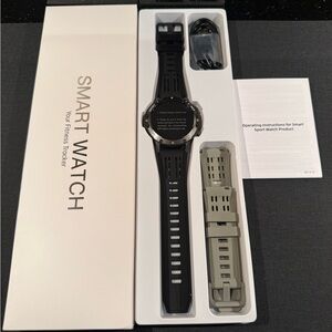 Smart Watch Black and Gray